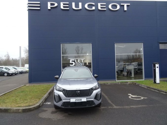 Peugeot 2008, Peugeot 2008 STYLE PureTech 100k MAN6, barva stříbrná