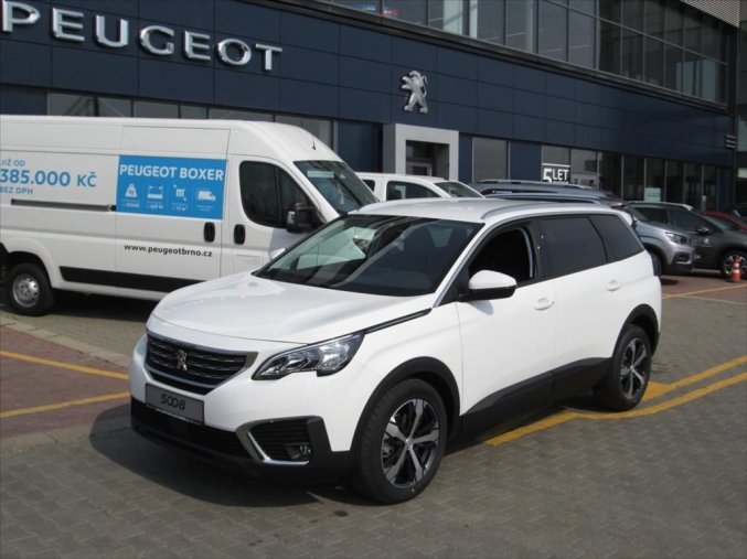 Peugeot 5008, 1.2 130k Active MAN6, barva bílá