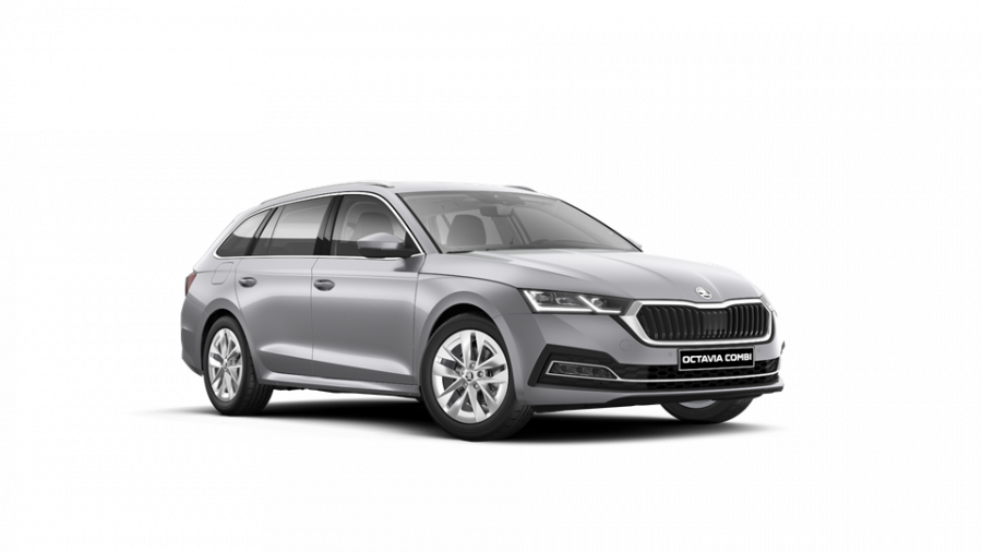 Škoda Octavia, 2,0 TDI 110 kW 6-stup. mech., barva stříbrná