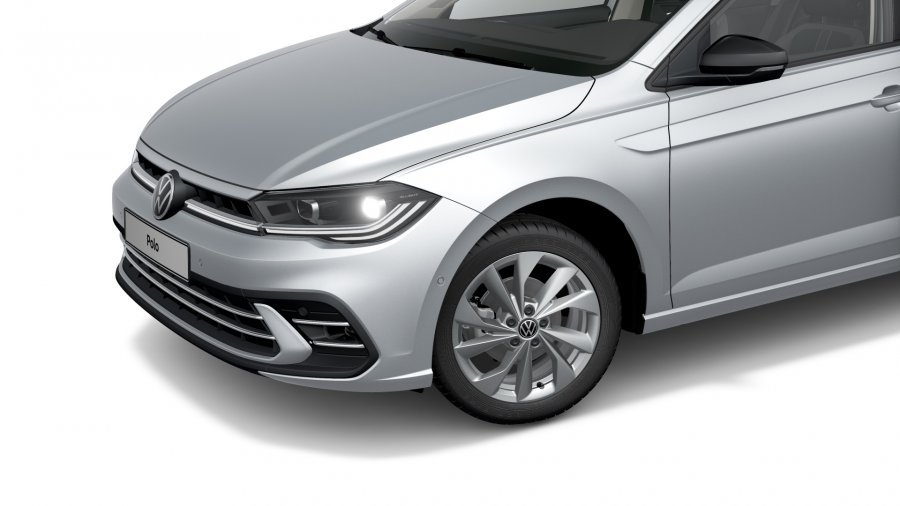 Volkswagen Polo, Polo Style 1,0 TSI 5G, barva stříbrná