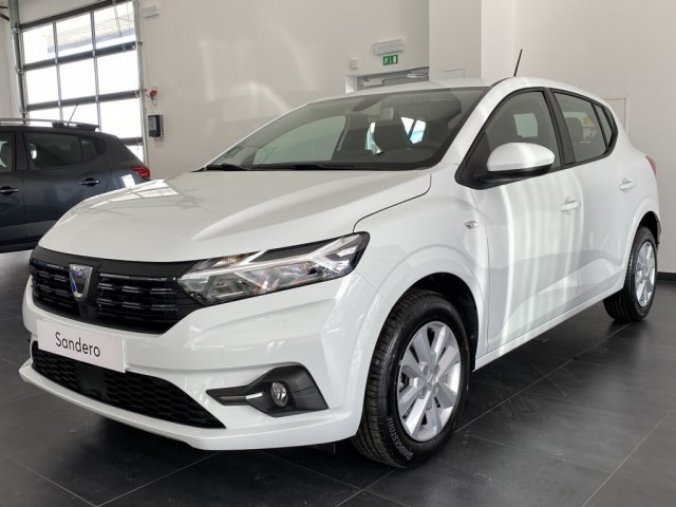 Dacia Sandero, Comfort SCe 65, barva bílá