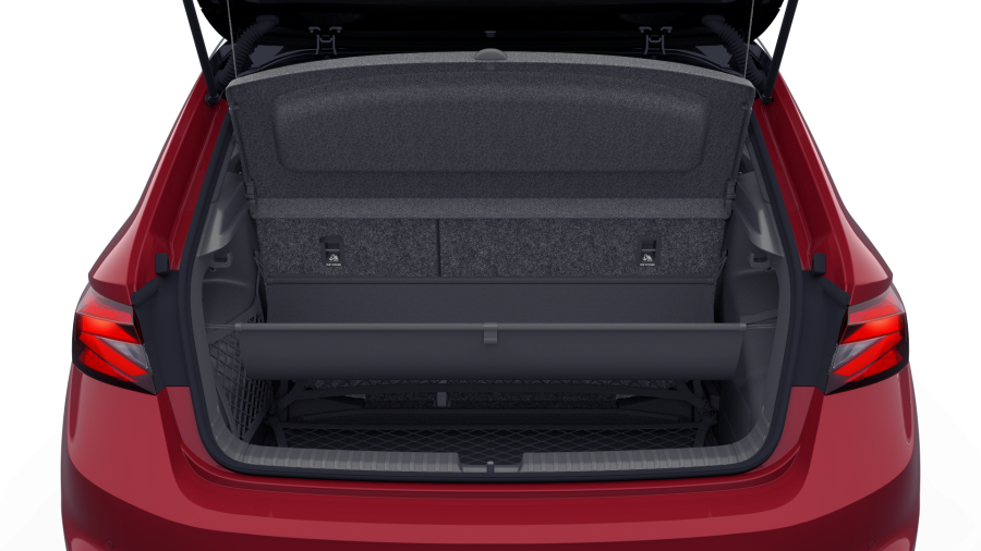 Škoda Fabia, 1,0 TSI 85 kW 7° automatická DSG, barva červená