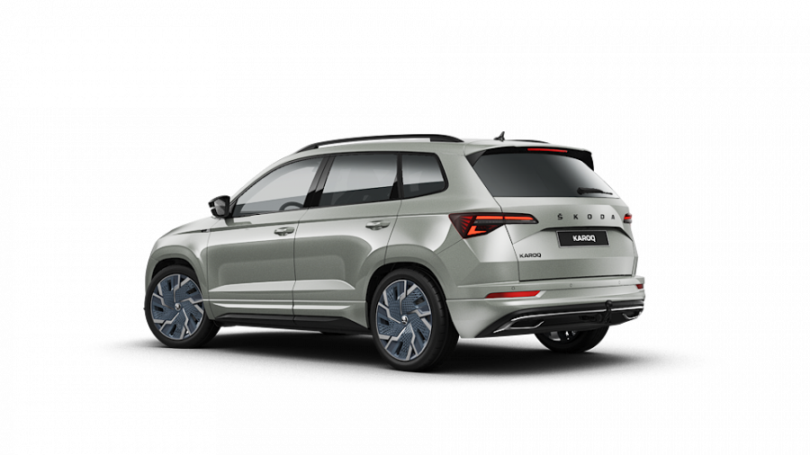 Škoda Karoq, 1,5 TSI 110 kW 6-stup. mech., barva šedá