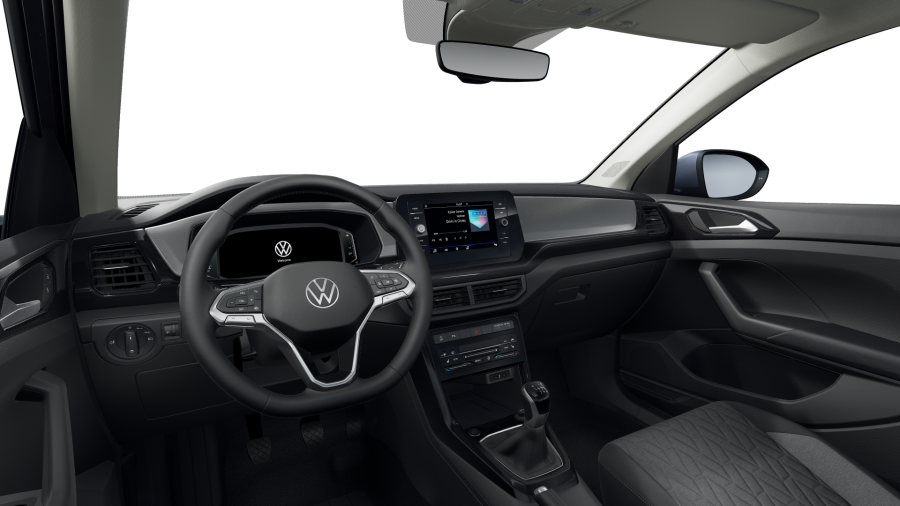 Volkswagen T-Cross, T-Cross People 1.0 TSI 85 kW 6G, barva šedá