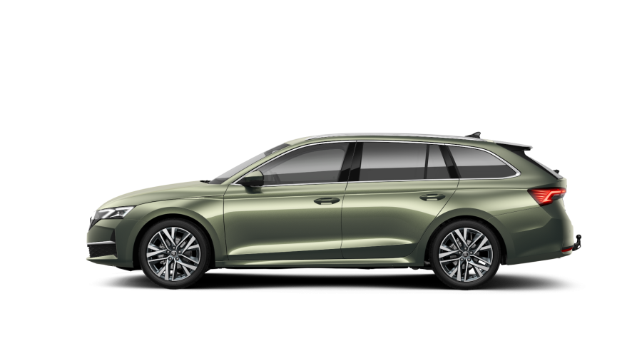Škoda Octavia, 1,5 TSI Hybrid 110 kW 7° automatická DSG, barva zelená