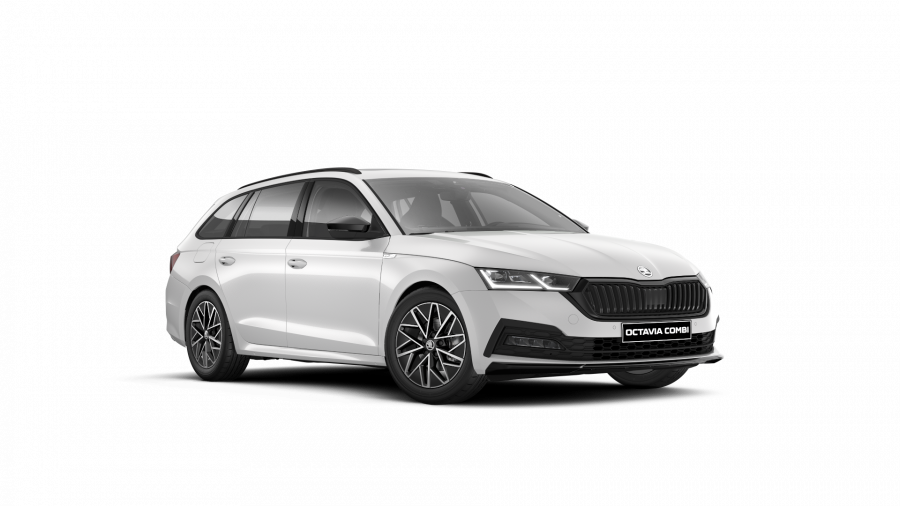 Škoda Octavia, 2,0 TDI 110 kW 6-stup. mech., barva bílá