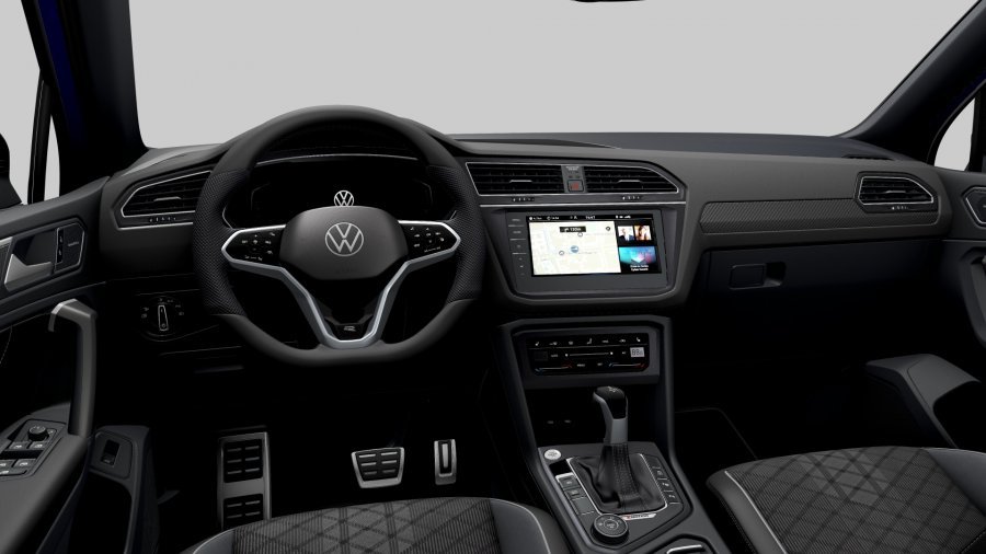 Volkswagen Tiguan, Tiguan R-Line 2,0 TDI 147 kW 4M 7DSG, barva modrá