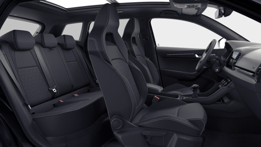 Škoda Karoq, 2,0 TSI 140 kW 7° automatická DSG 4x4, barva černá
