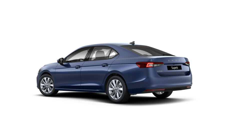 Škoda Superb, 2,0 TDI 110 kW 7° automatická DSG, barva modrá