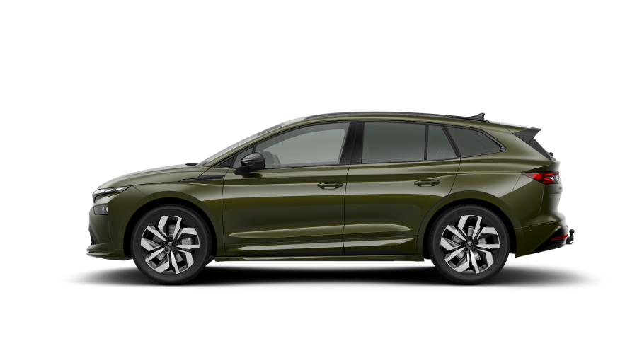 Škoda Enyaq iV, 82 kWh 210 kW 1° automatická 4x4, barva zelená