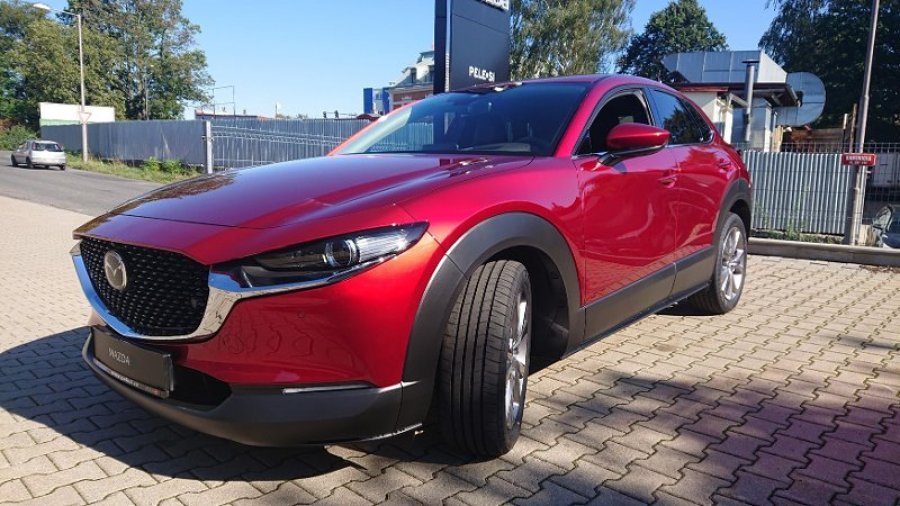 Mazda CX-30, 2.0 M/T AKCE EXCLUSIVE, barva červená