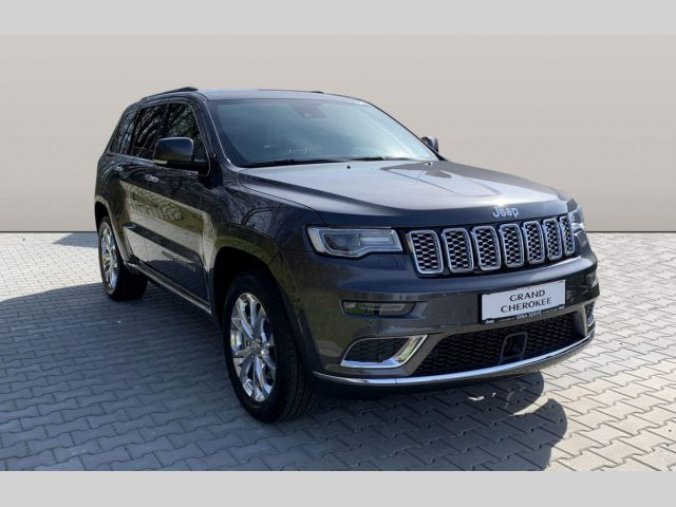 Jeep Grand Cherokee, SUMMIT 3,0 V6 CRD 250k, barva šedá