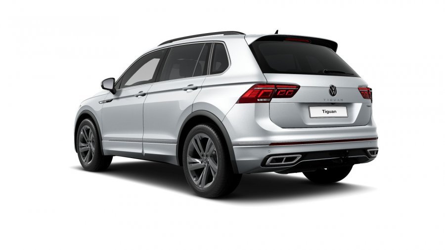 Volkswagen Tiguan, Tiguan R-Line 2,0 TDI 110 kW 4M 7DSG, barva stříbrná