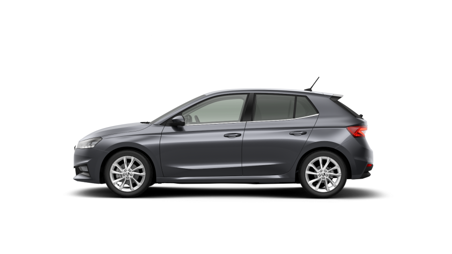 Škoda Fabia, 1,0 TSI 85 kW 7° automatická DSG, barva šedá