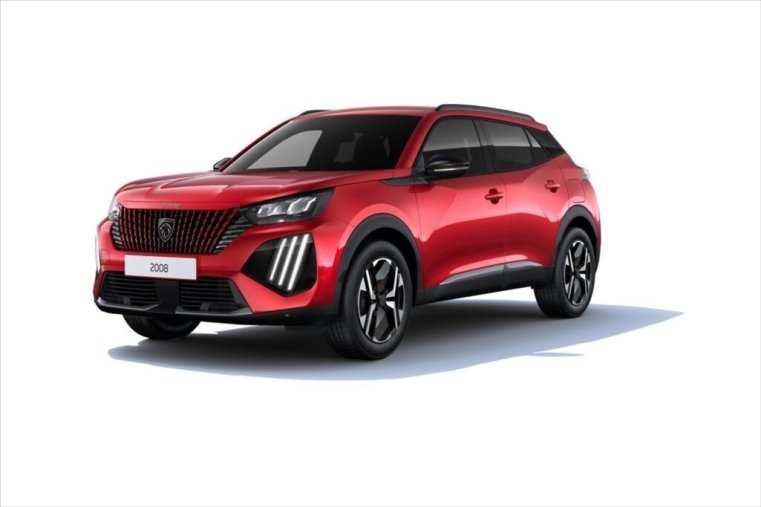 Peugeot 2008, Peugeot 2008 1,2 Allure PureTech 130k EAT8, barva červená