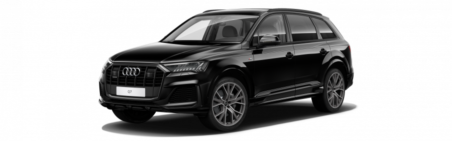 Audi Q7, Q7 S line 55 TFSI quattro, barva černá