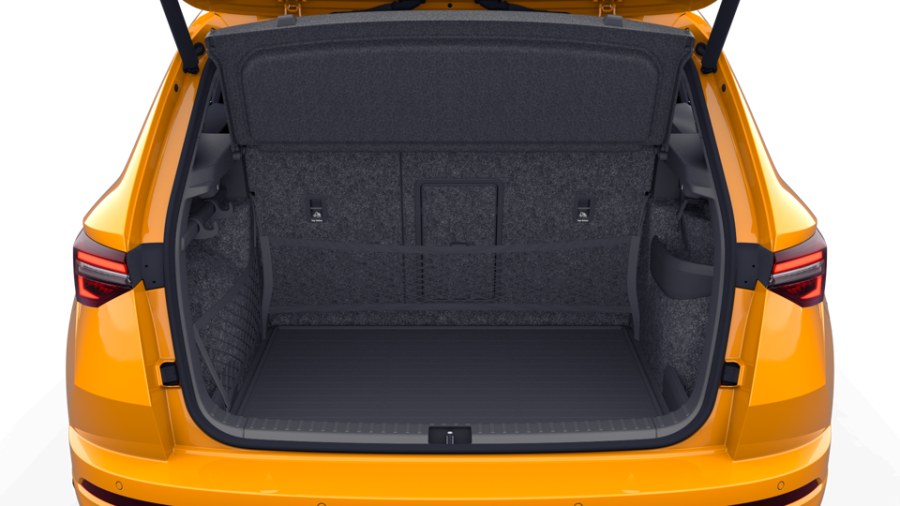 Škoda Karoq, 2,0 TSI 140 kW 7-stup. automat. 4x4, barva oranžová