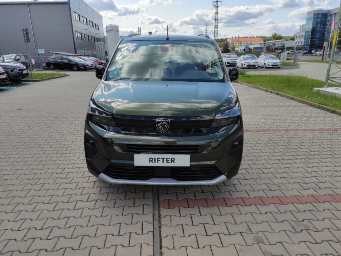 Peugeot Rifter, Peugeot Rifter GT 1.5 HDI 130kAUT8 osobní NAV, barva zelená