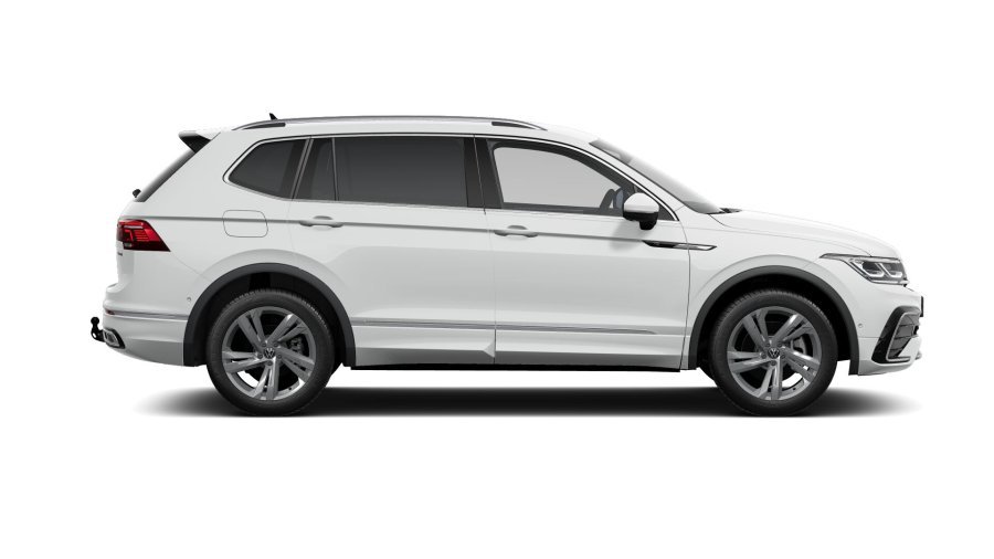 Volkswagen Tiguan Allspace, Allspace R-Line 2,0 TDI 147 kW 4M 7DSG, barva bílá