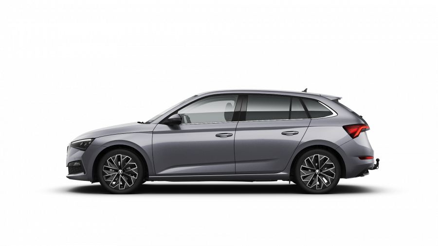 Škoda Scala, 1,5 TSI 110 kW 6-stup. mech., barva šedá