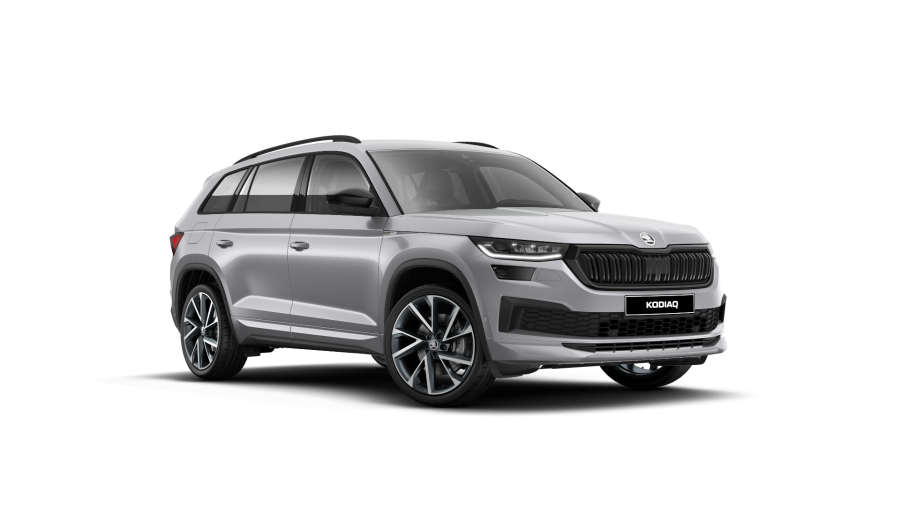 Škoda Kodiaq, 2,0 TDI 147 kW 7-stup. automat. 4x4, barva stříbrná