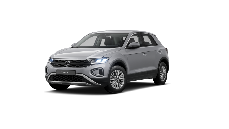 Volkswagen T-Roc, T-Roc Limited 1,0 TSI 85 kW 6G, barva stříbrná