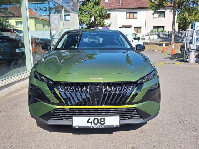 Peugeot 408, Peugeot 408 ALLURE Hybrid 145 e-DCS6, barva zelená