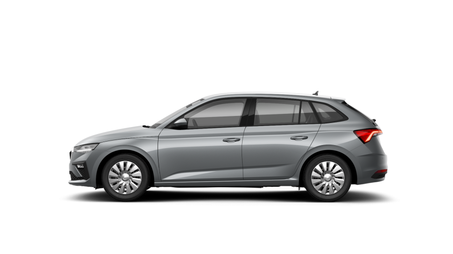 Škoda Scala, 1,0 TSI 85 kW 6° manuální, barva stříbrná