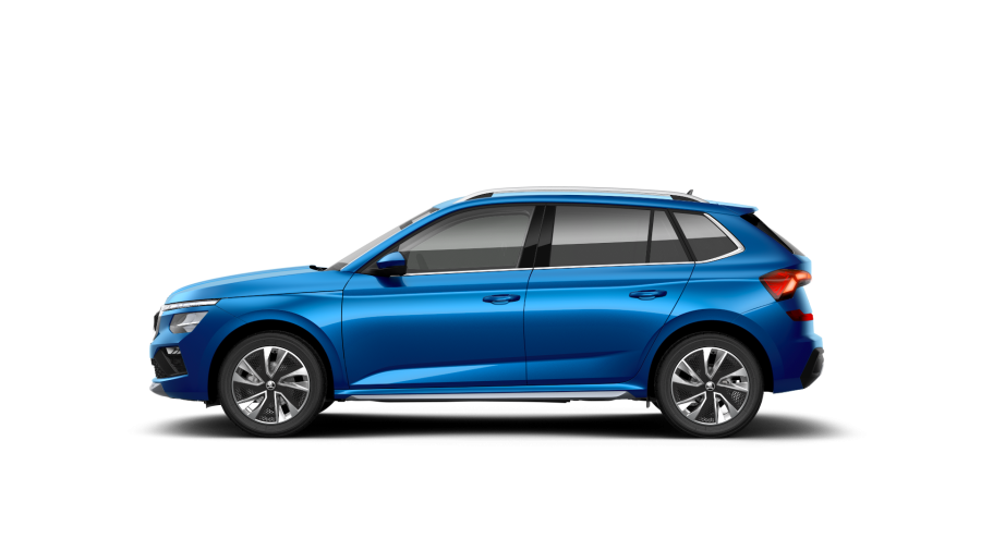 Škoda Kamiq, 1,0 TSI 85 kW 7° automatická DSG, barva modrá