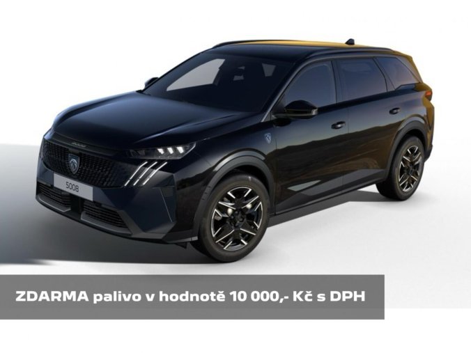 Peugeot 5008, Peugeot 5008 ALLURE Hybrid 145 e-DCS6, barva černá