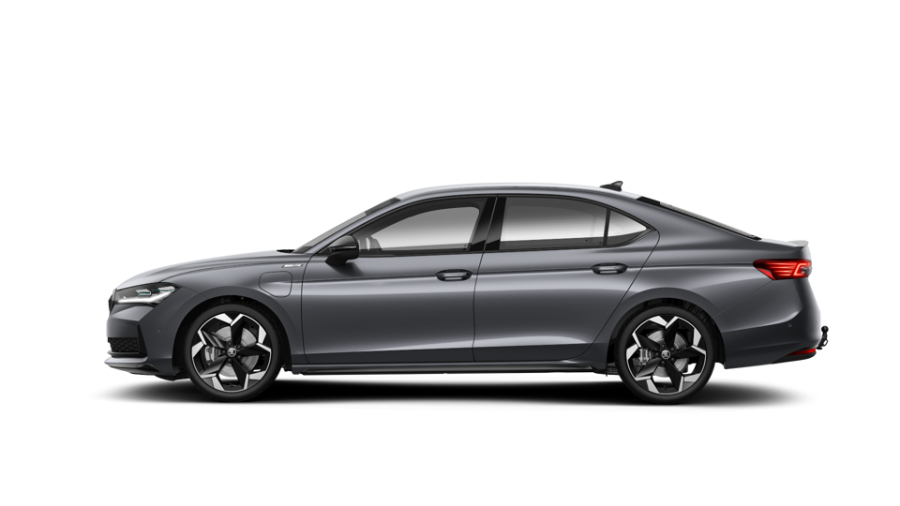 Škoda Superb, 1,5 TSI iV 150 kW 6-stup. automat., barva šedá