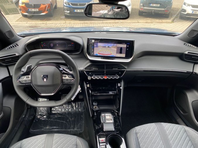 Peugeot 2008, Peugeot 2008  ALLURE Hybrid 136 e-DCS6 - 0637 - CELOROČNÍ PNEU, barva modrá