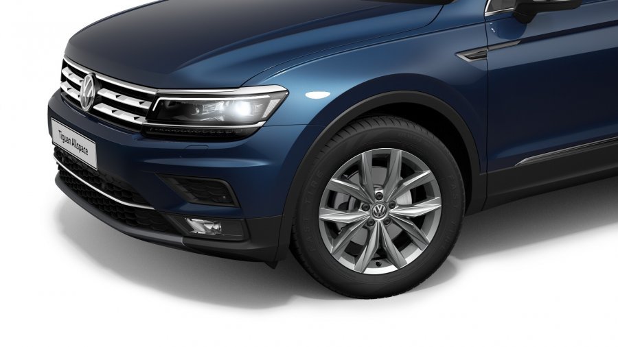 Volkswagen Tiguan Allspace, Allspace Highline 2,0 TDI 7DSG, barva modrá