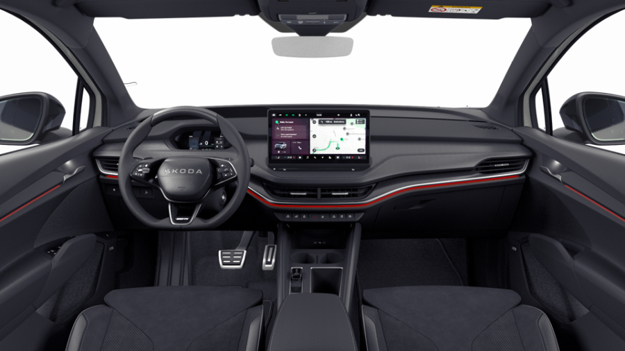 Škoda Enyaq iV, 82 kWh 1° automatická, barva šedá