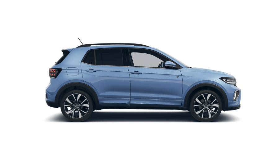 Volkswagen T-Cross, T-Cross R-Line People1.5 TSI 110 kW 7DSG, barva modrá