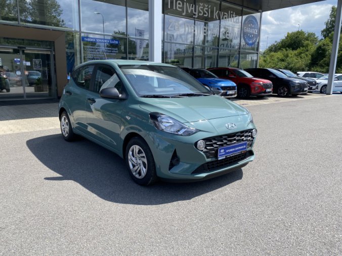 Hyundai i10, 1,0i 5 st. manuální, barva zelená