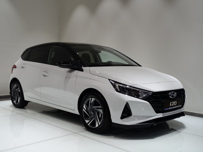 Hyundai i20, 1,2i 62 kW (95 NAT) 5 st. man, barva bílá