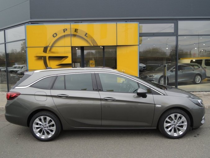 Opel Astra, Elegance 1.4T 107kw/145k CVT, barva šedá