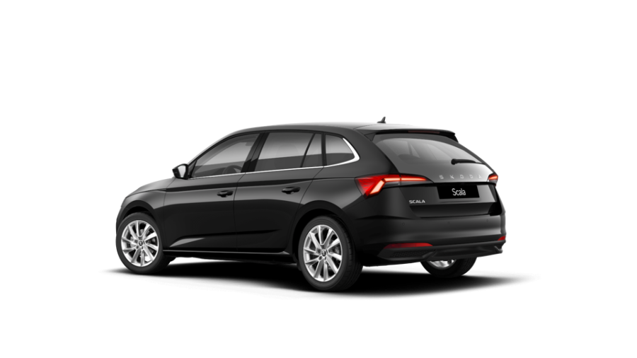 Škoda Scala, 1,0 TSI 85 kW 6-stup. mech., barva černá
