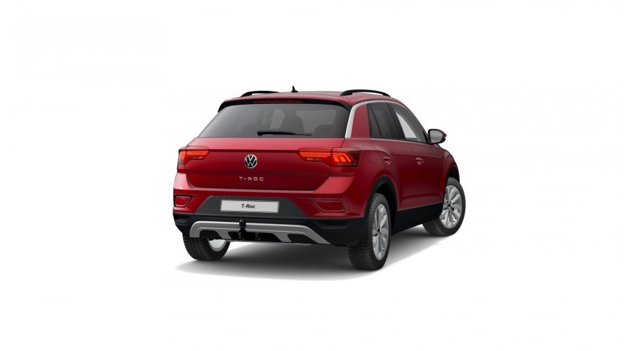 Volkswagen T-Roc, T-Roc Life 1,5 TSI 110 kW 7DSG, barva červená