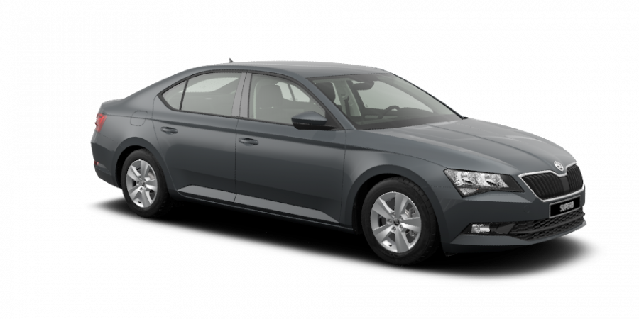 Škoda Superb, 2,0 TDI 110 kW 6-stup. mech., barva šedá