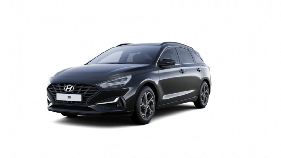 Hyundai i30, 1,0 T-GDI 88 kW, barva černá