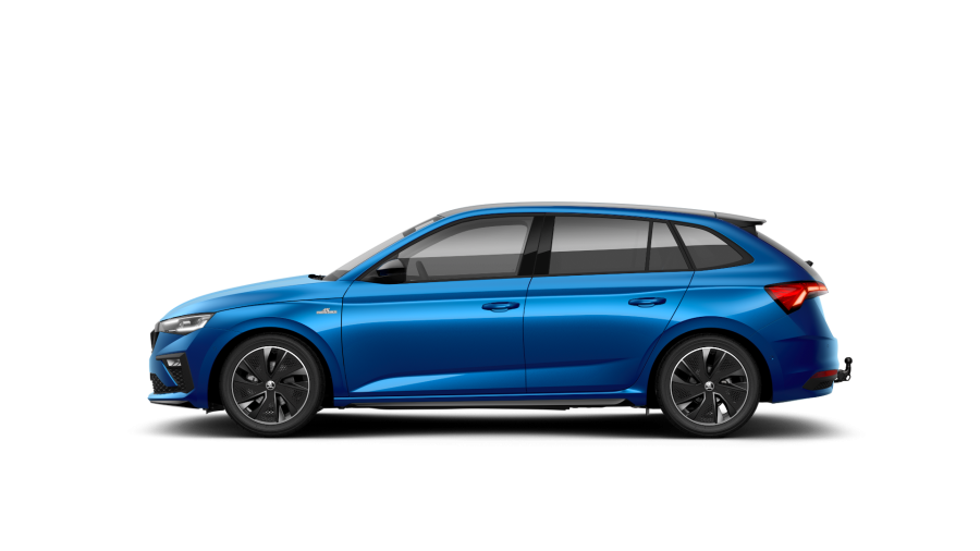 Škoda Scala, 1,0 TSI 85 kW 7° automatická DSG, barva modrá