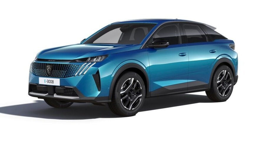 Peugeot 3008, Peugeot 3008 BUSINESS Elektromotor 157 kW / 210 k (Baterie 73 kWh), barva modrá