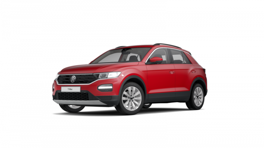 Volkswagen T-Roc, Maraton Edition 1,5 TSI ACT 6G, barva červená