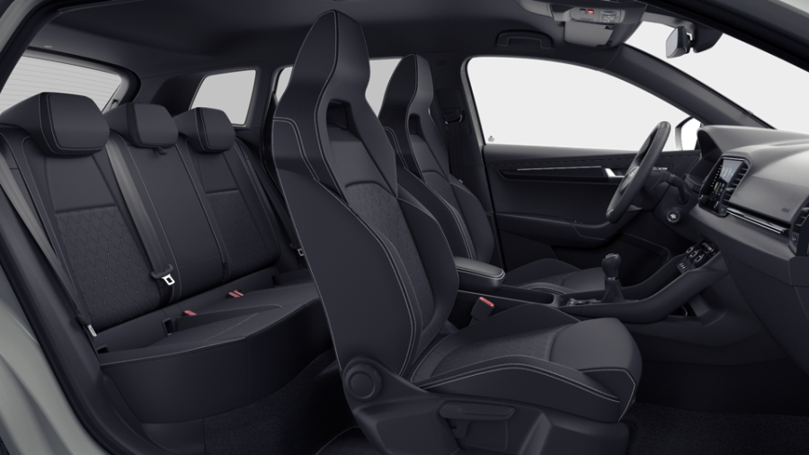 Škoda Karoq, 1,5 TSI 110 kW 6° manuální, barva šedá