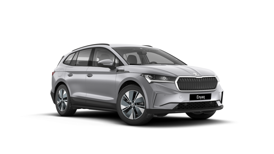 Škoda Enyaq iV, 55 kWh 1-stup. automat., barva stříbrná