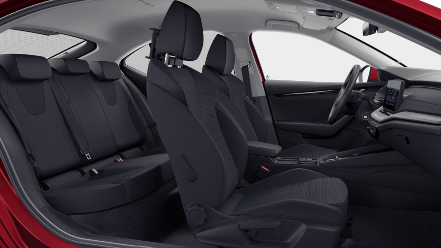 Škoda Octavia, 1,5 TSI m-HEV 110 kW 7° automatická DSG, barva červená