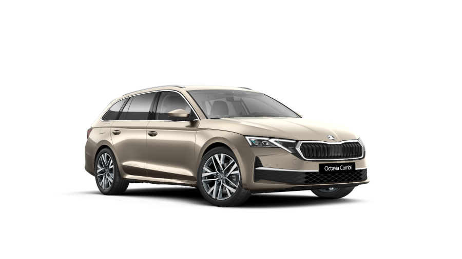Škoda Octavia, 2,0 TDI 110 kW 7-stup. automat., barva béžová