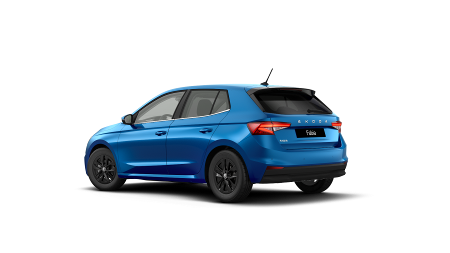 Škoda Fabia, 1,0 TSI 70 kW 5-stup. mech., barva modrá